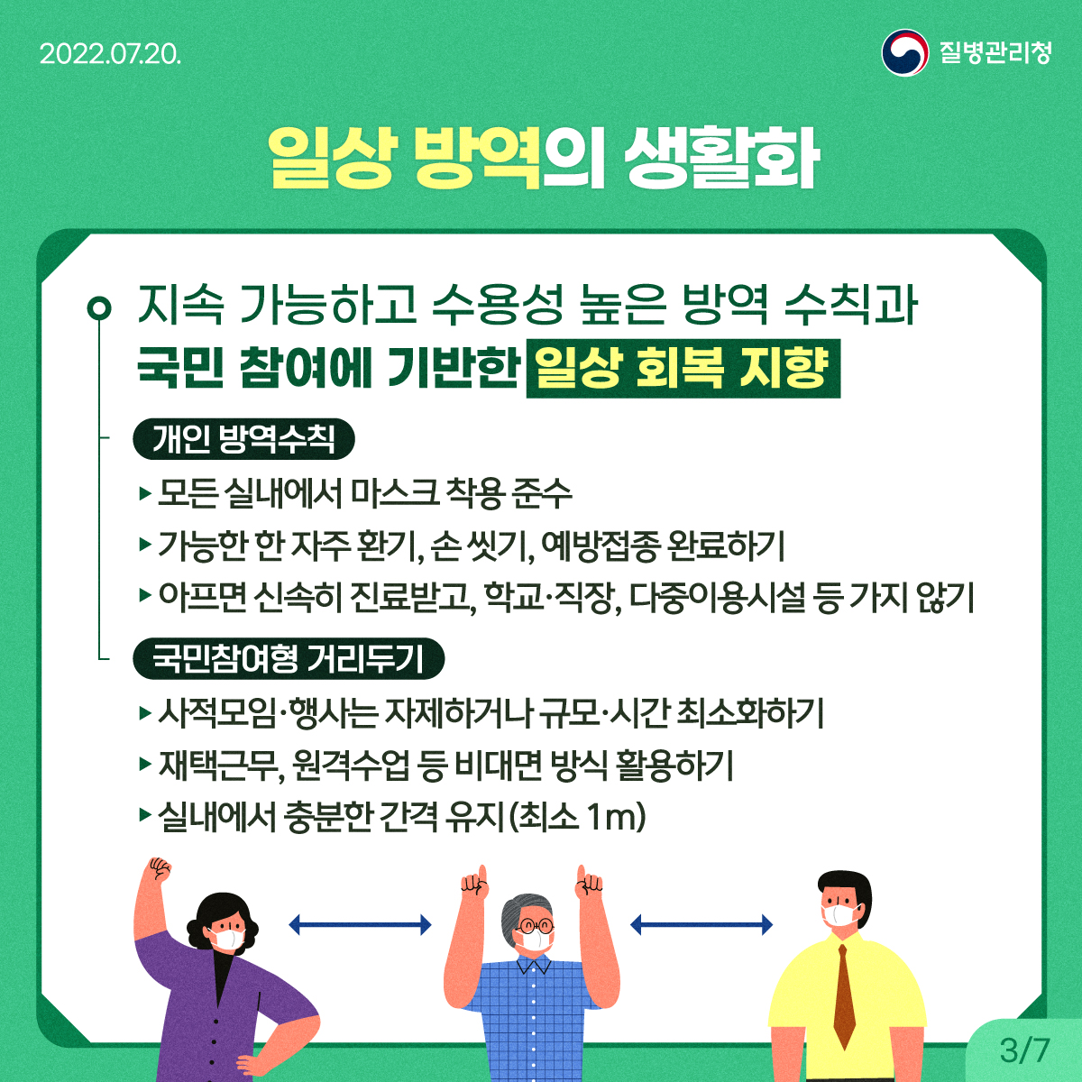 코로나19 재유행 방역대응방안3